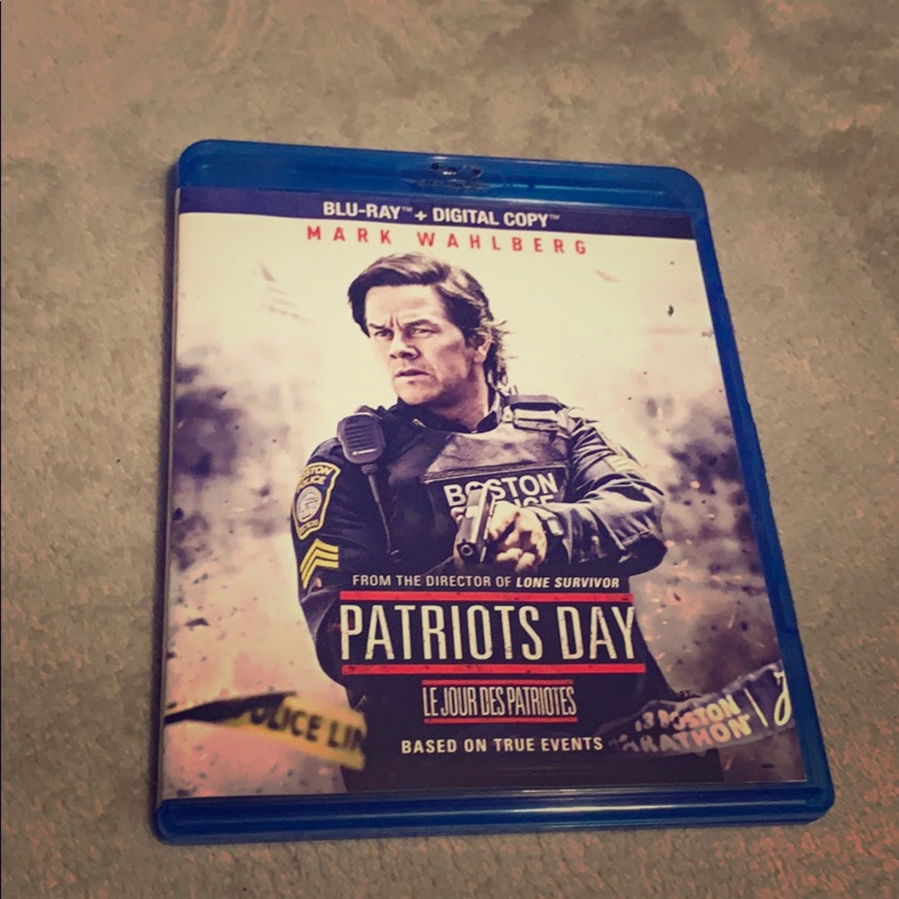 Patriots Day Movie Blu-Ray